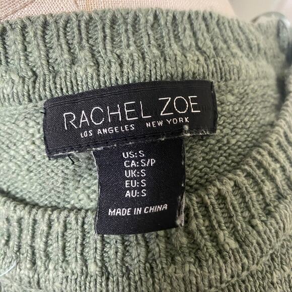 Rachel Zoe Women's Green Crewneck Pullover Sweater Size Small - Picture 6 of 6